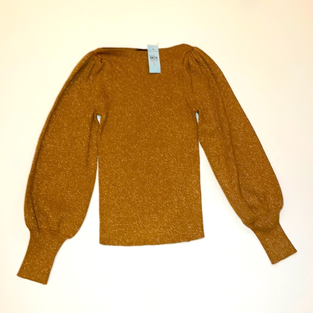 Ann Taylor petite sparkly stretchy top. Great for holidays! NWT. XSP.